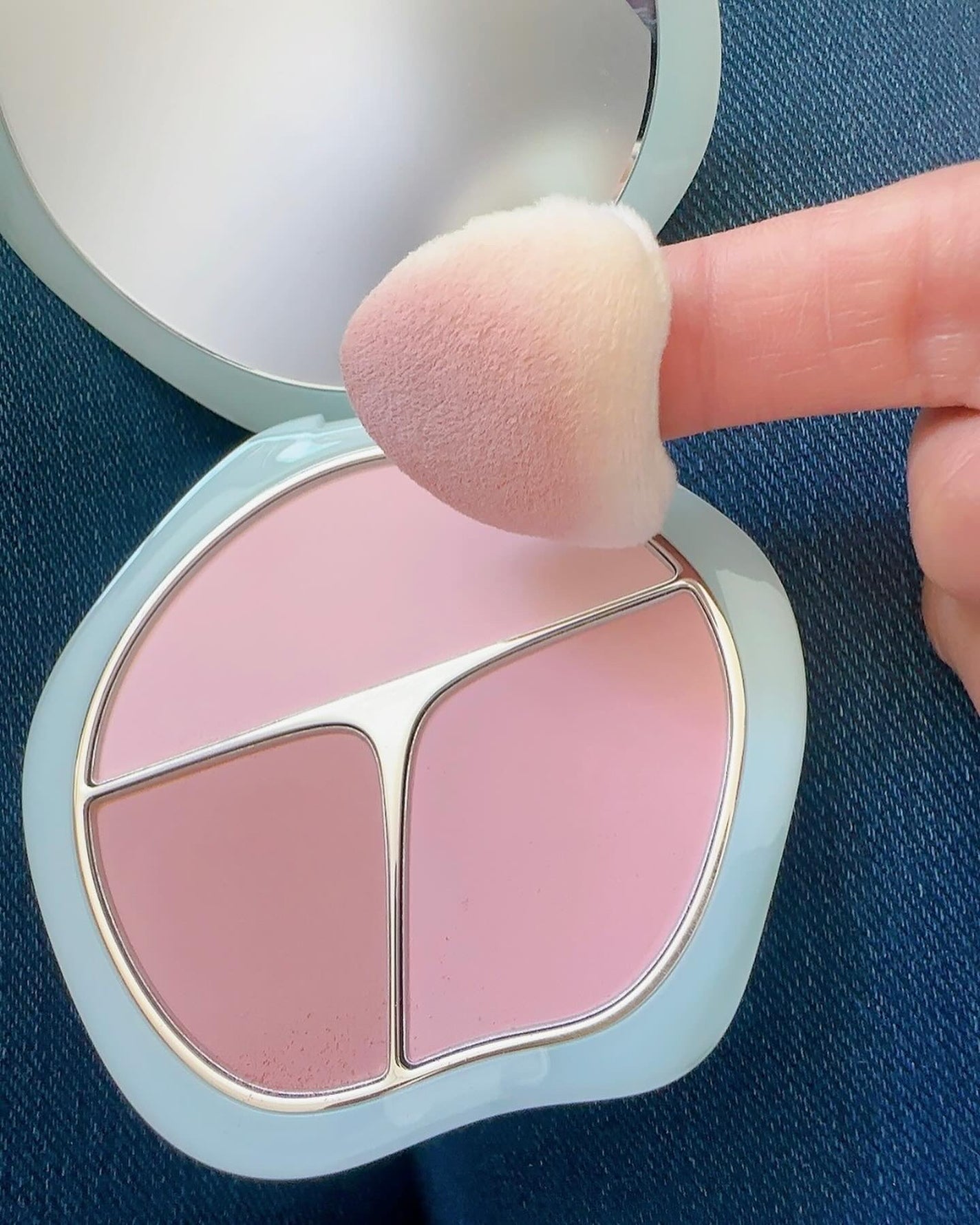 TIMAGE 3色チークパレット/TIMAGE/パウダーチークを使ったクチコミ(7枚目)