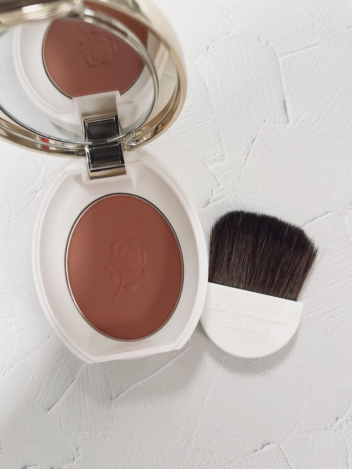 パウダーブラッシュ 22 Diane（ディアンヌ）/レ・メルヴェイユーズ ラデュレ/パウダーチークを使ったクチコミ（1枚目）