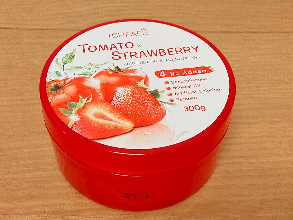 トマト×イチゴブライトニング&モイスチャージェル/TOPFACE/美容液を使ったクチコミ(1枚目)