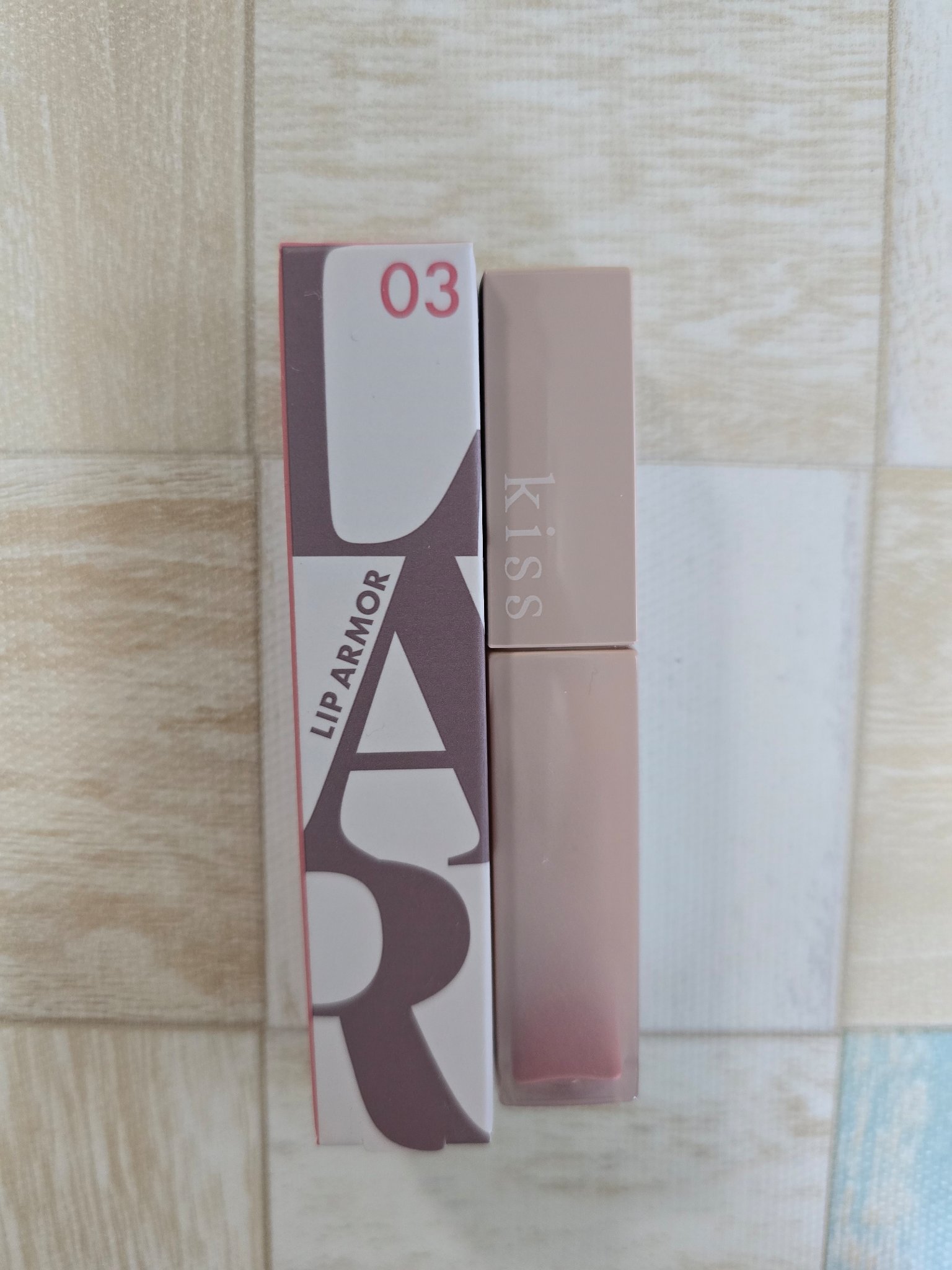 リップアーマー/KiSS/口紅を使ったクチコミ（1枚目）