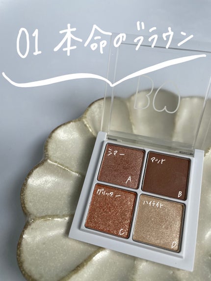 THE アイパレR/b idol/アイシャドウパレットを使ったクチコミ(2枚目)