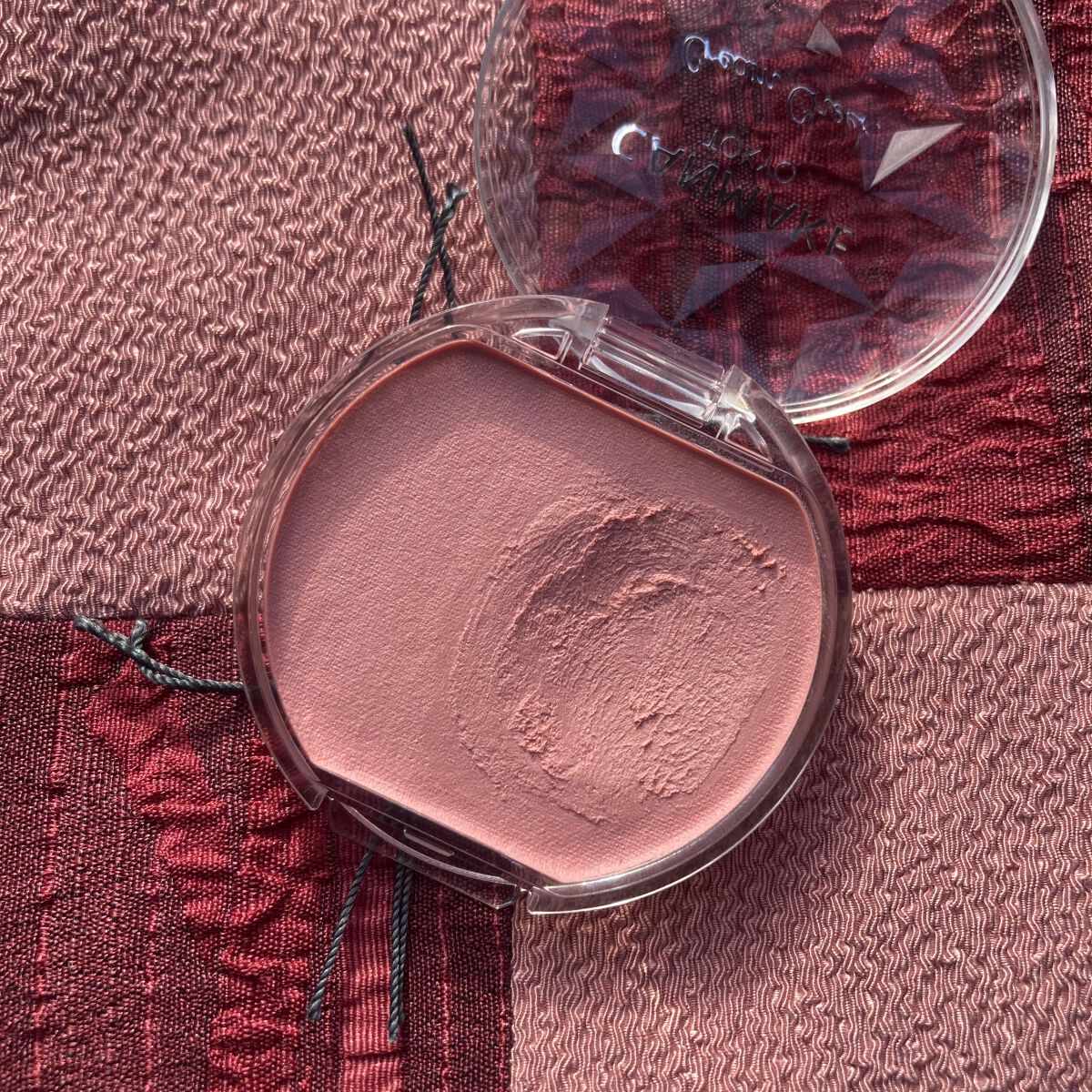 クリームチーク（マットタイプ） M03 マカロンフレーズ/キャンメイク/ジェル・クリームチークを使ったクチコミ（2枚目）