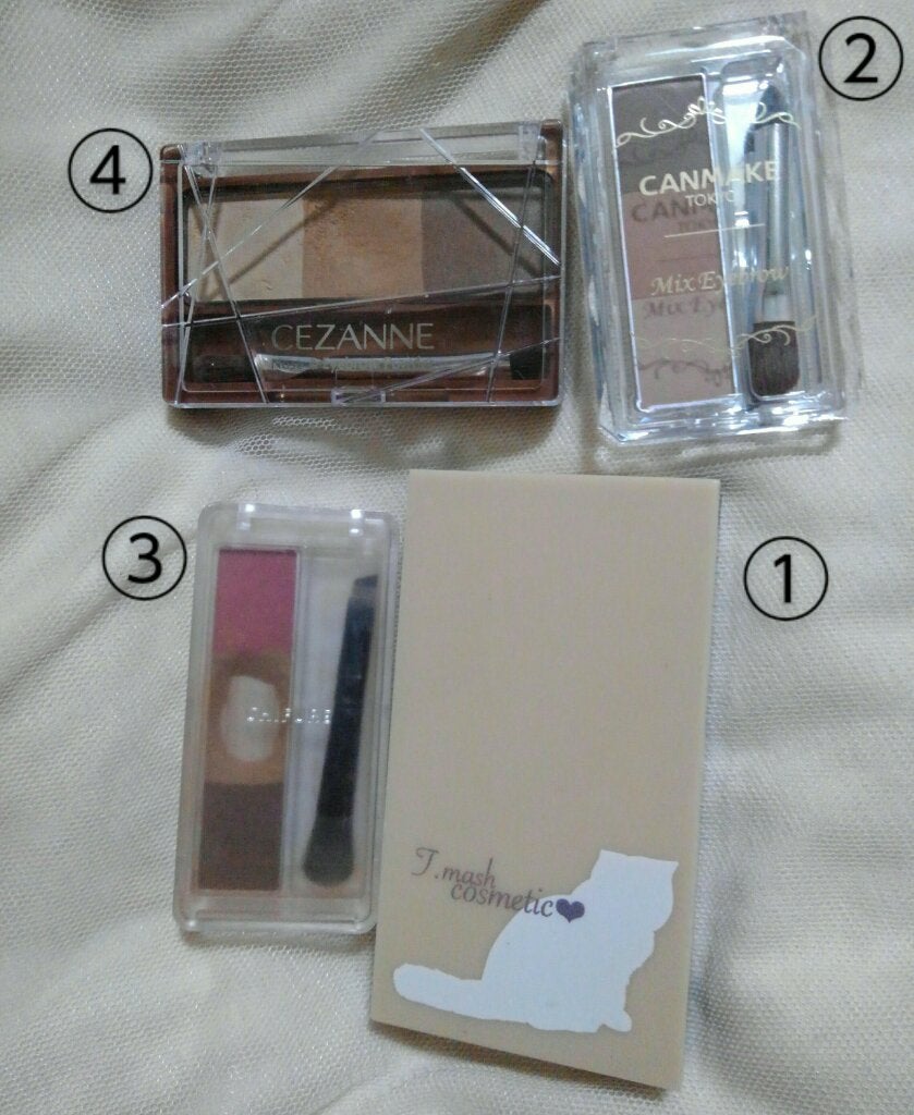 ミックスアイブロウ/キャンメイク/パウダーアイブロウを使ったクチコミ(1枚目)