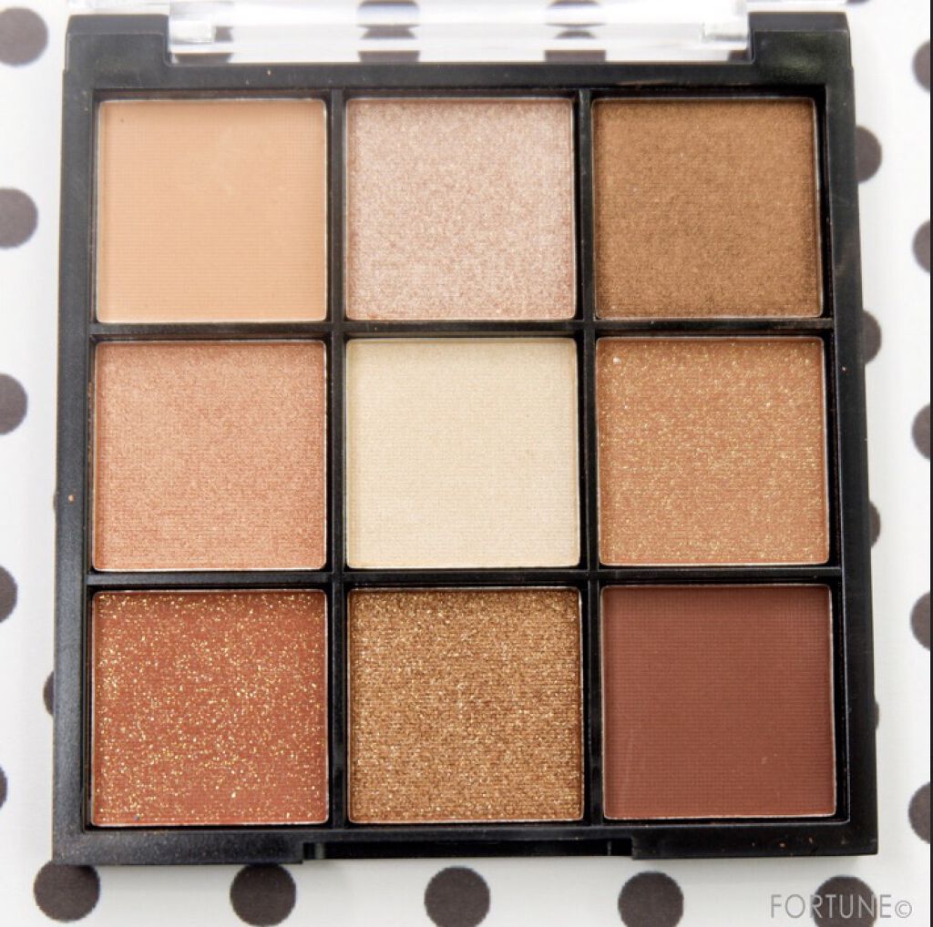 UR GLAM　BLOOMING EYE COLOR PALETTE/U R GLAM/アイシャドウパレットを使ったクチコミ（2枚目）