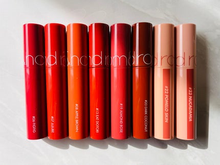 ジューシーラスティングティント/rom&nd/リップティントを使ったクチコミ(1枚目)