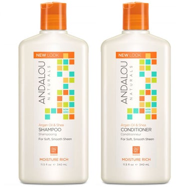 Argan Oil&Shea SHAMPOO/CONDITIONER Andalou Naturals