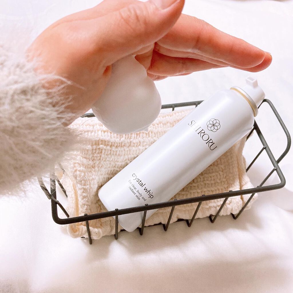 クリスタルホイップ/SHIRORU/泡洗顔を使ったクチコミ（3枚目）