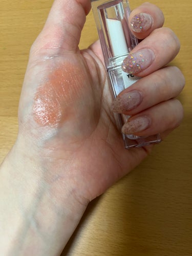 38℃/99℉ LIPSTICK  ＜YOU＞ -1　CORAL-BEIGE/UZU BY FLOWFUSHI/口紅を使ったクチコミ（3枚目）