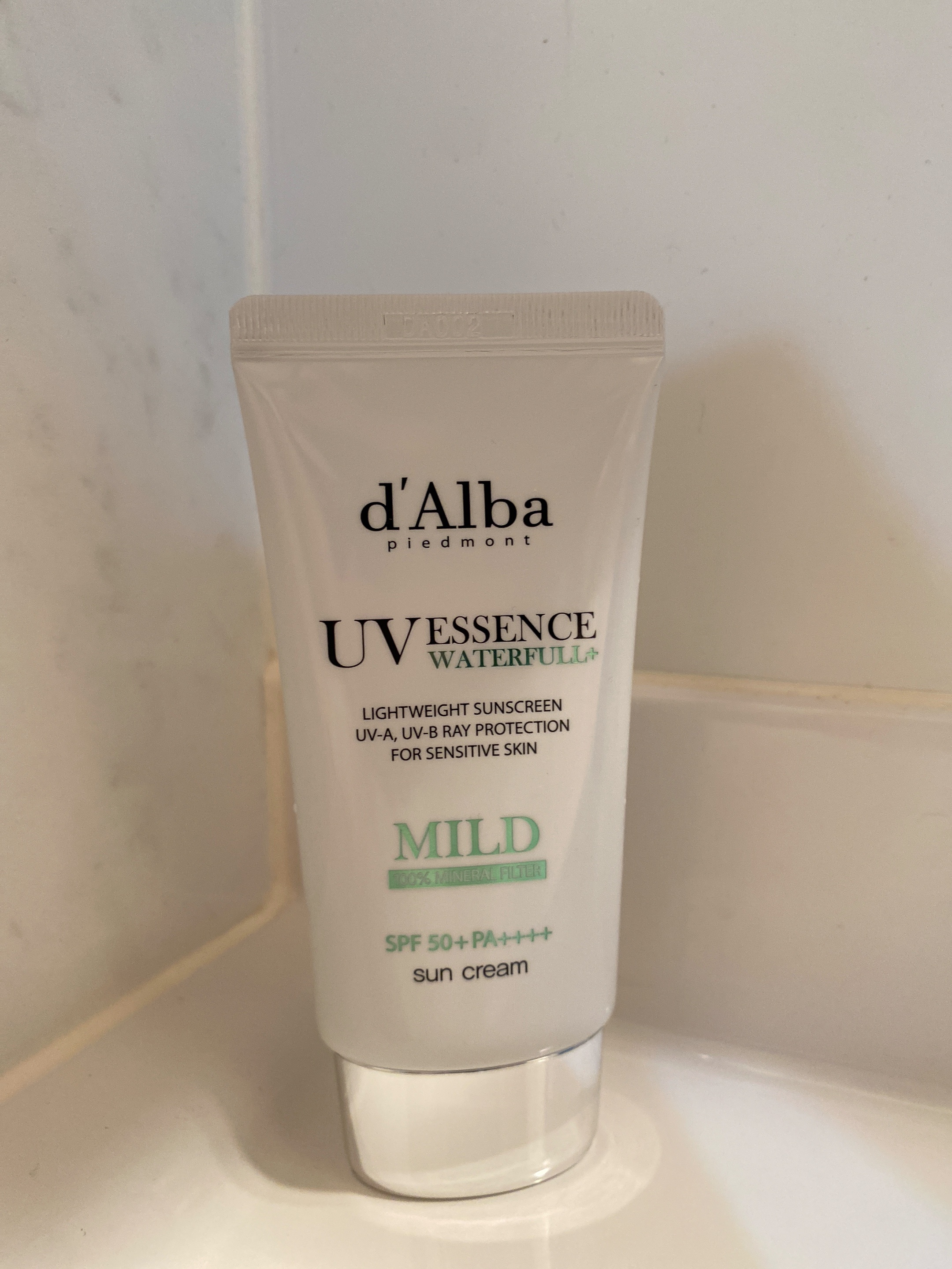 ウォータフルマイルドサンクリーム/ダルバ/日焼け止めクリームを使ったクチコミ（1枚目）