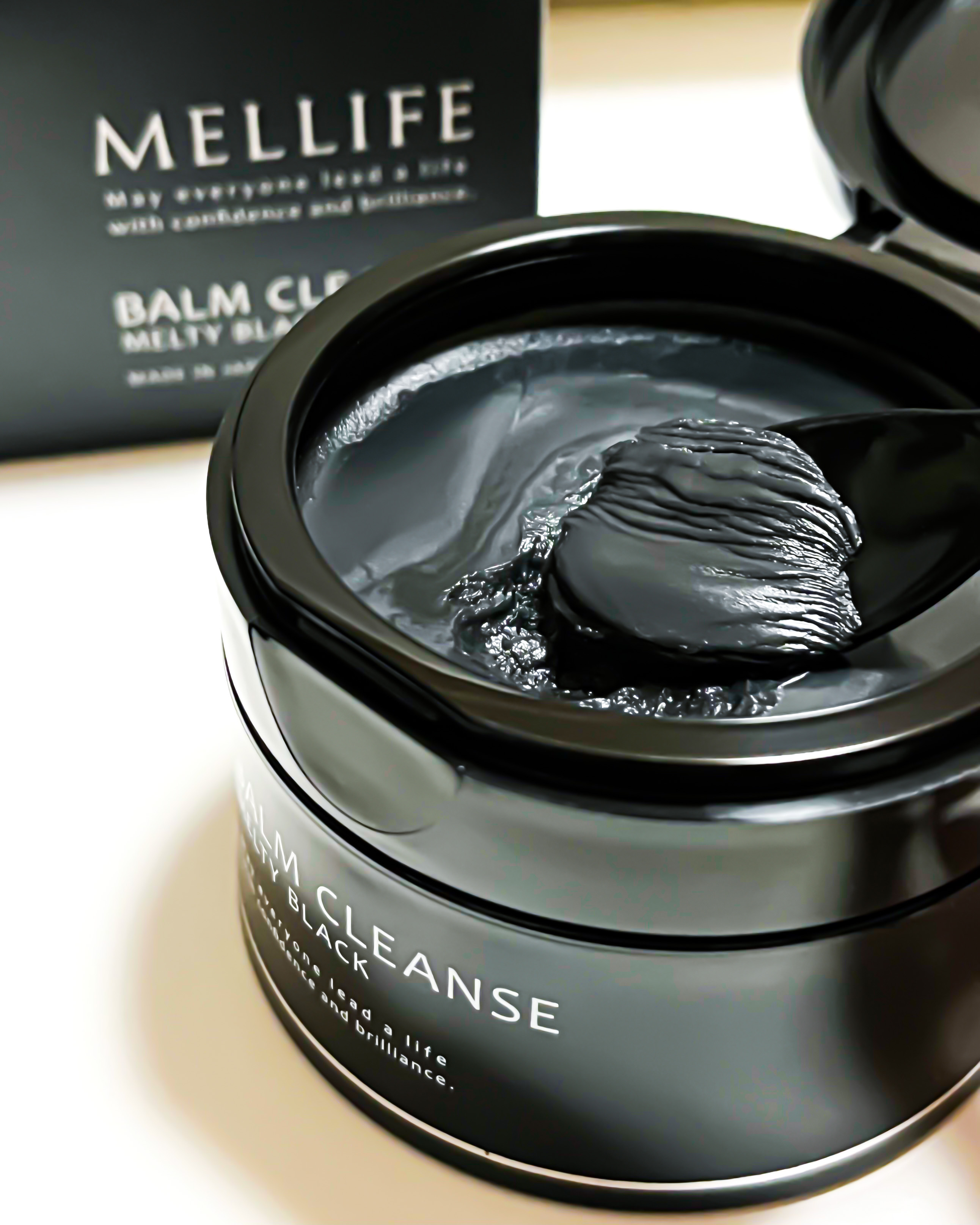 BALM CLEANSE メルティブラック/MELLIFE/クレンジングバームを使ったクチコミ（2枚目）