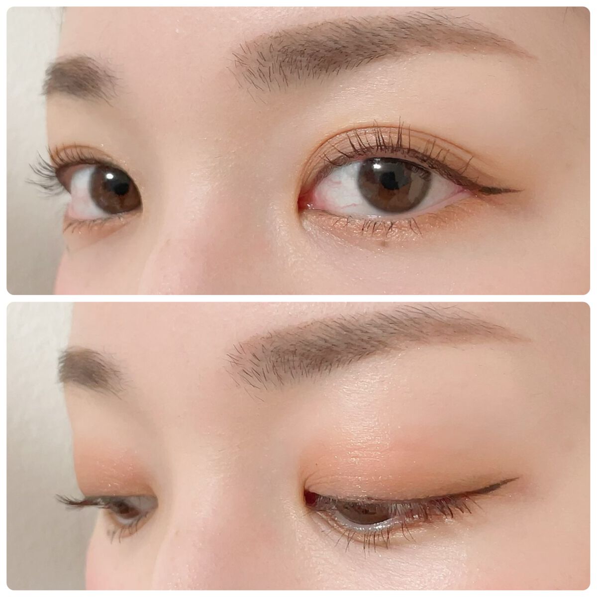 WHY NOT SPINNS リキッドアイライナー ダークブラウン/DAISO/リキッドアイライナーを使ったクチコミ（1枚目）