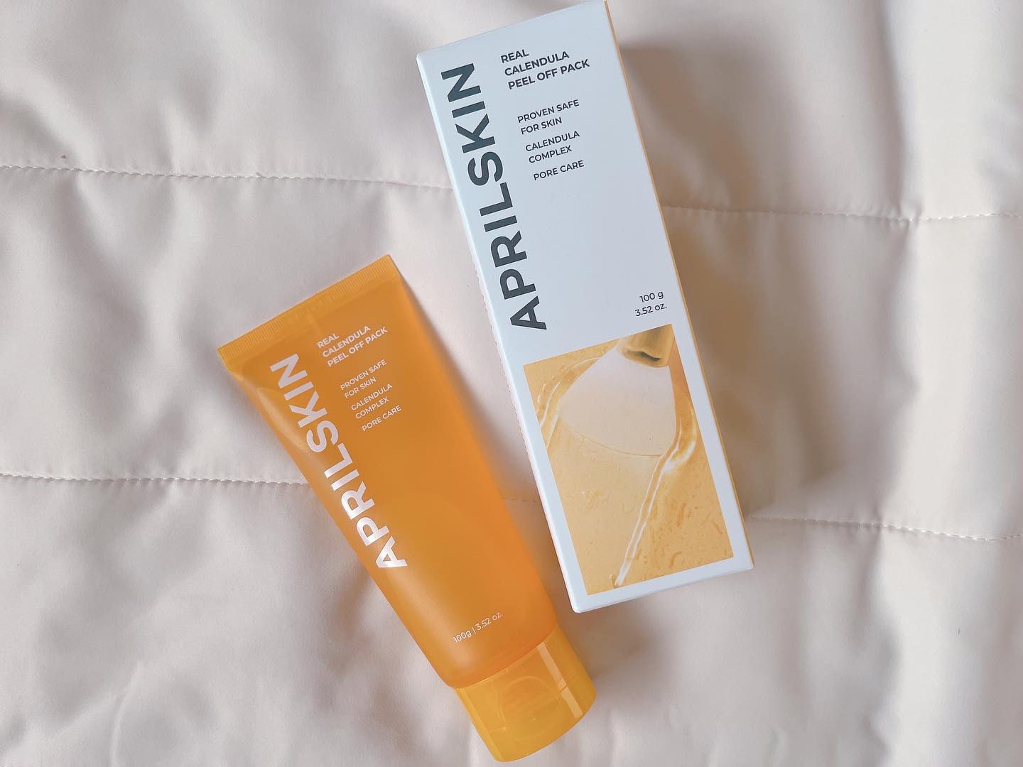 リアルカレンデュラピールオフパック/APRILSKIN/ピーリングを使ったクチコミ（1枚目）