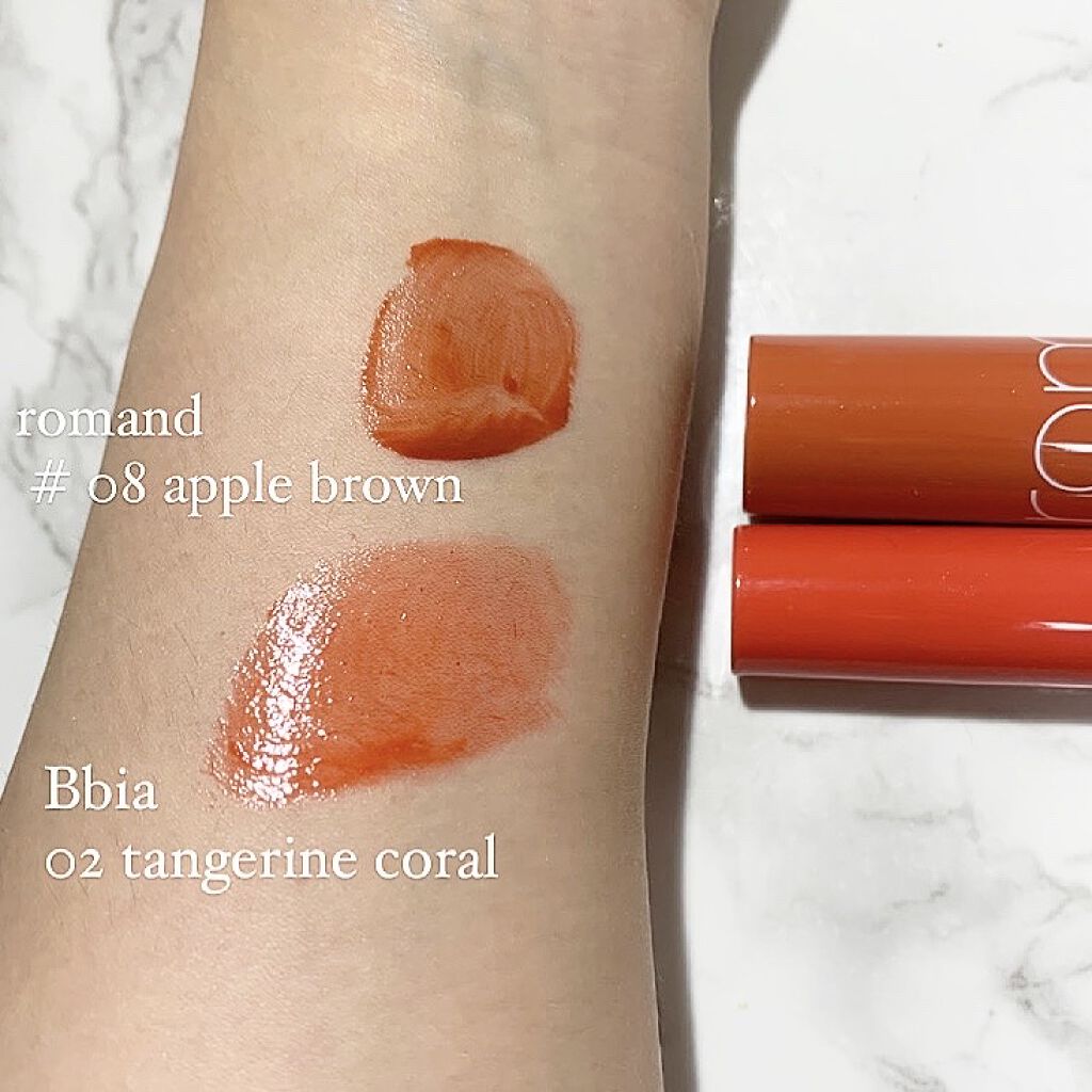 ラッキーシャインティント/BBIA/リップティントを使ったクチコミ（3枚目）