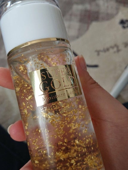 スーパーゴールド 純金箔入保湿化粧水/スーパーゴールド/化粧水を使ったクチコミ(1枚目)