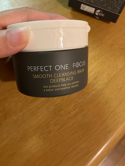 パーフェクトワンフォーカス スムースクレンジングバーム ディープブラック/PERFECT ONE FOCUS/クレンジングバームを使ったクチコミ(1枚目)