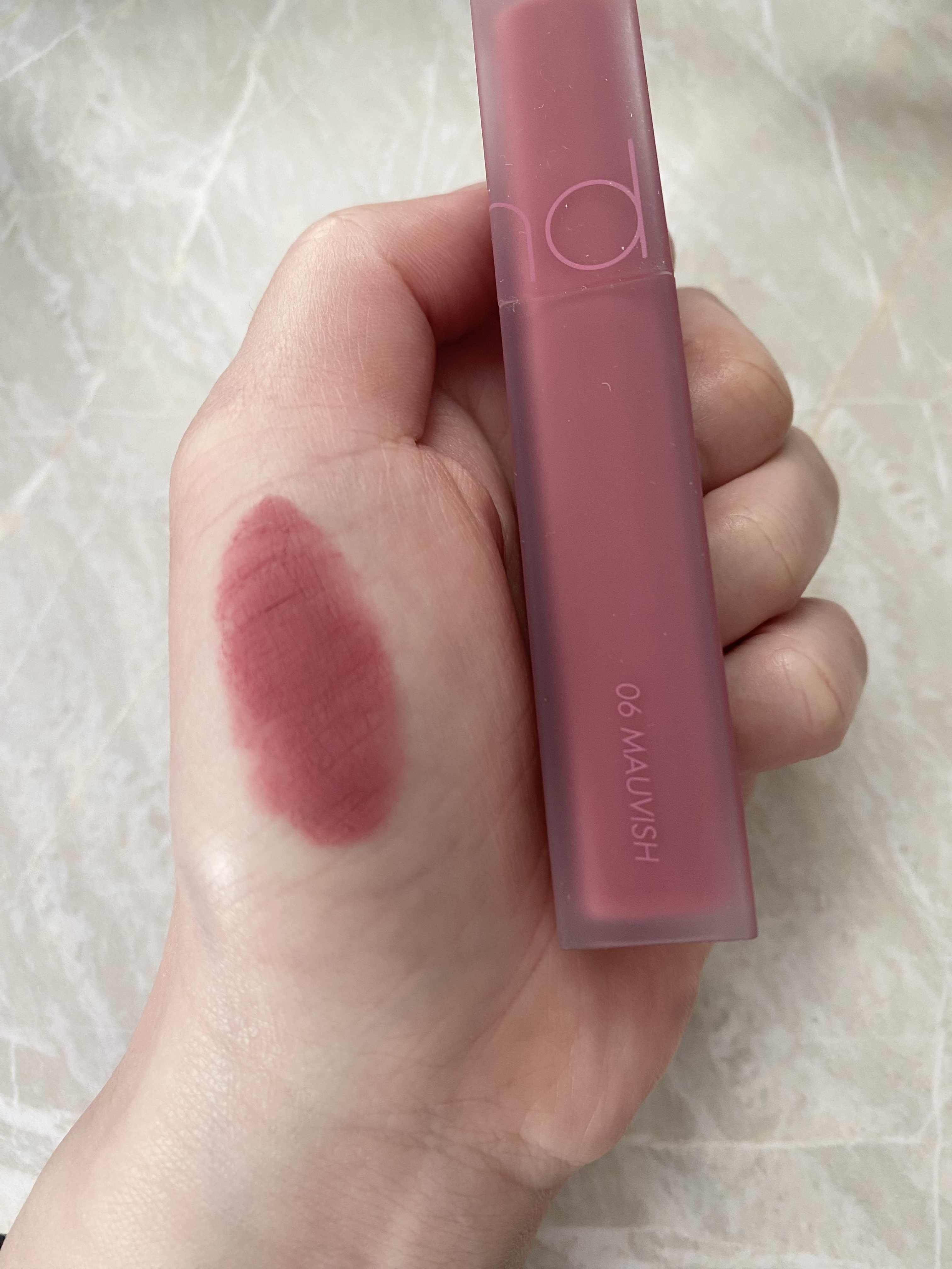 rom&nd ブラーファッジティント/rom&nd/リップティントを使ったクチコミ（2枚目）