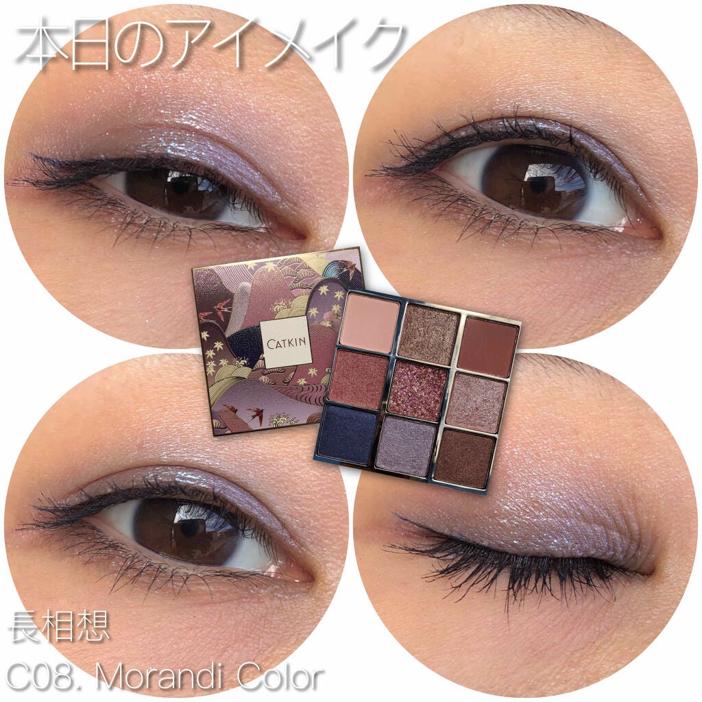 長相思シリーズ 9色アイシャドウパレット/CATKIN/アイシャドウパレットを使ったクチコミ(1枚目)
