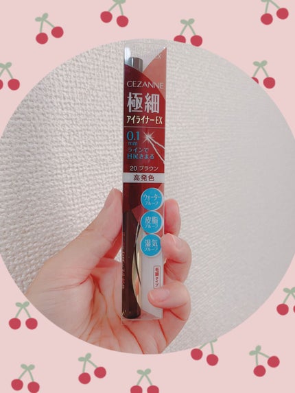 極細 アイライナーR/CEZANNE/リキッドアイライナーを使ったクチコミ(1枚目)