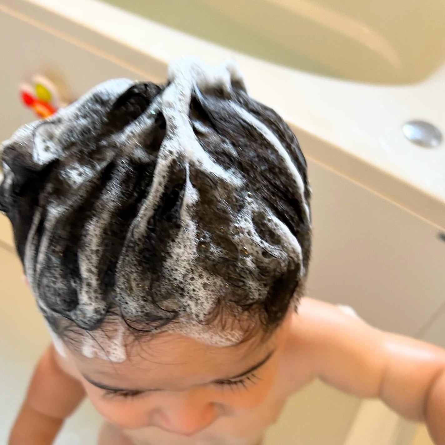 マー&ミー リンスインシャンプー/マー&ミー ラッテ/市販シャンプーを使ったクチコミ(2枚目)