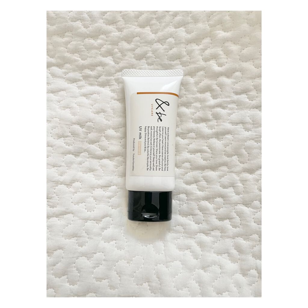 &be UVミルク/&be/日焼け止めミルクを使ったクチコミ(1枚目)