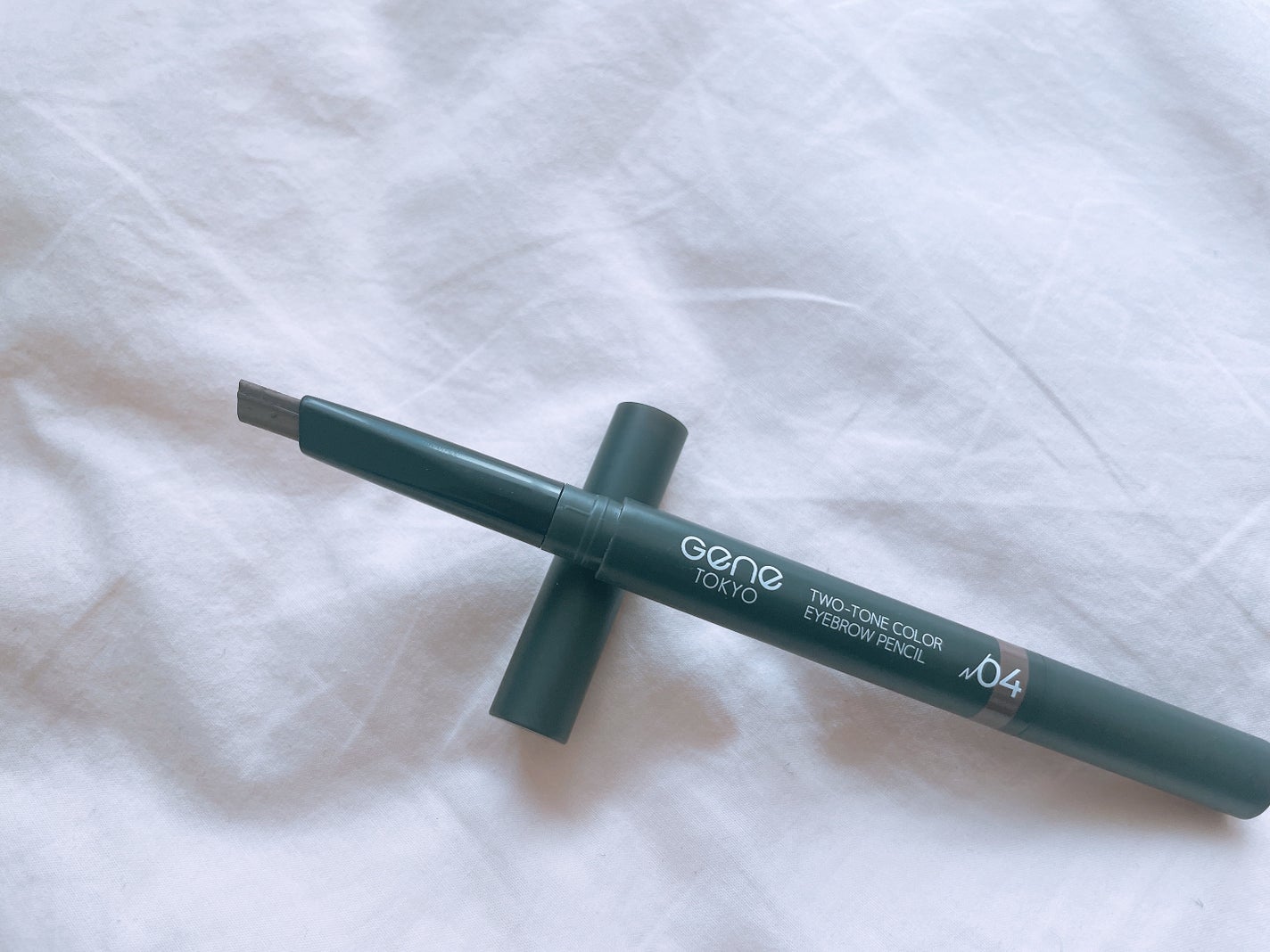 ツートンカラーアイブロウペンシル/GENE TOKYO/アイブロウペンシルを使ったクチコミ(3枚目)