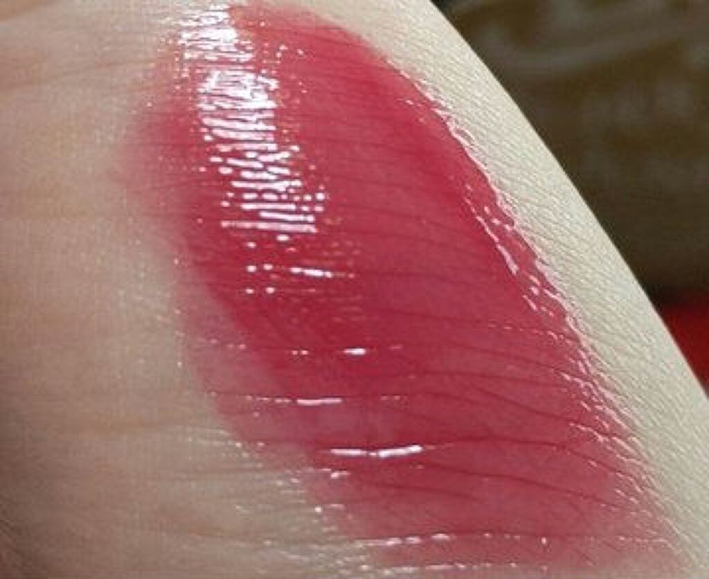 ネオンムーン グラスティングウォーターグロス/rom&nd/リップグロスを使ったクチコミ（2枚目）