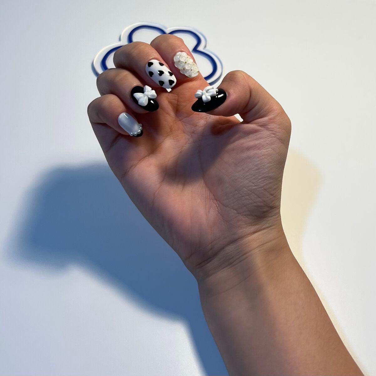 ネイルチップオーバルタイプ/DAISO/ネイルチップ・パーツを使ったクチコミ(3枚目)