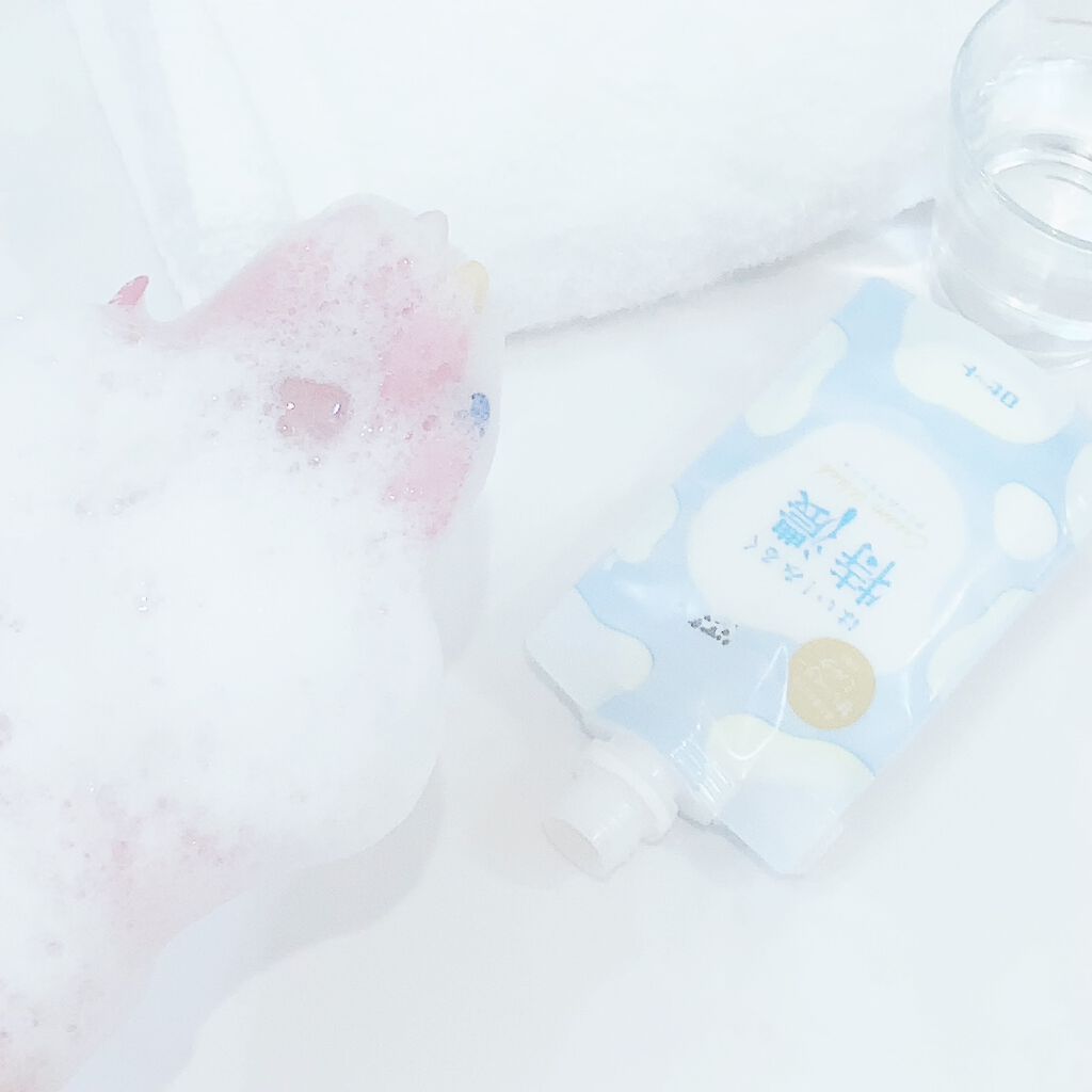 はい!みるく特濃 クリームウォッシュ/ロゼット/洗顔フォームを使ったクチコミ(6枚目)