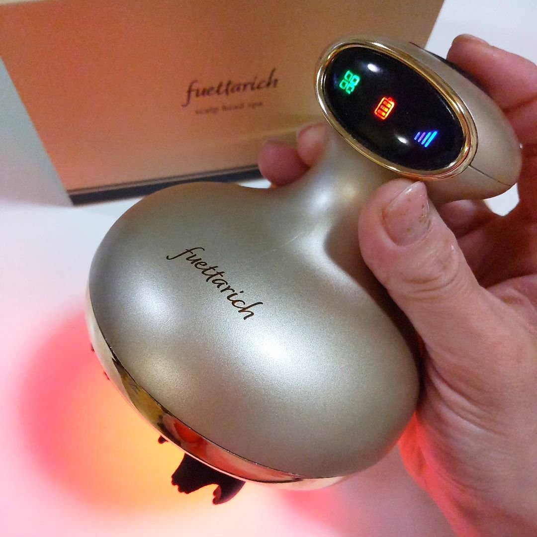 スカルプ ヘッドスパ/fuettarich (フエッタリッチ)/ヘッドマッサージャーを使ったクチコミ（3枚目）