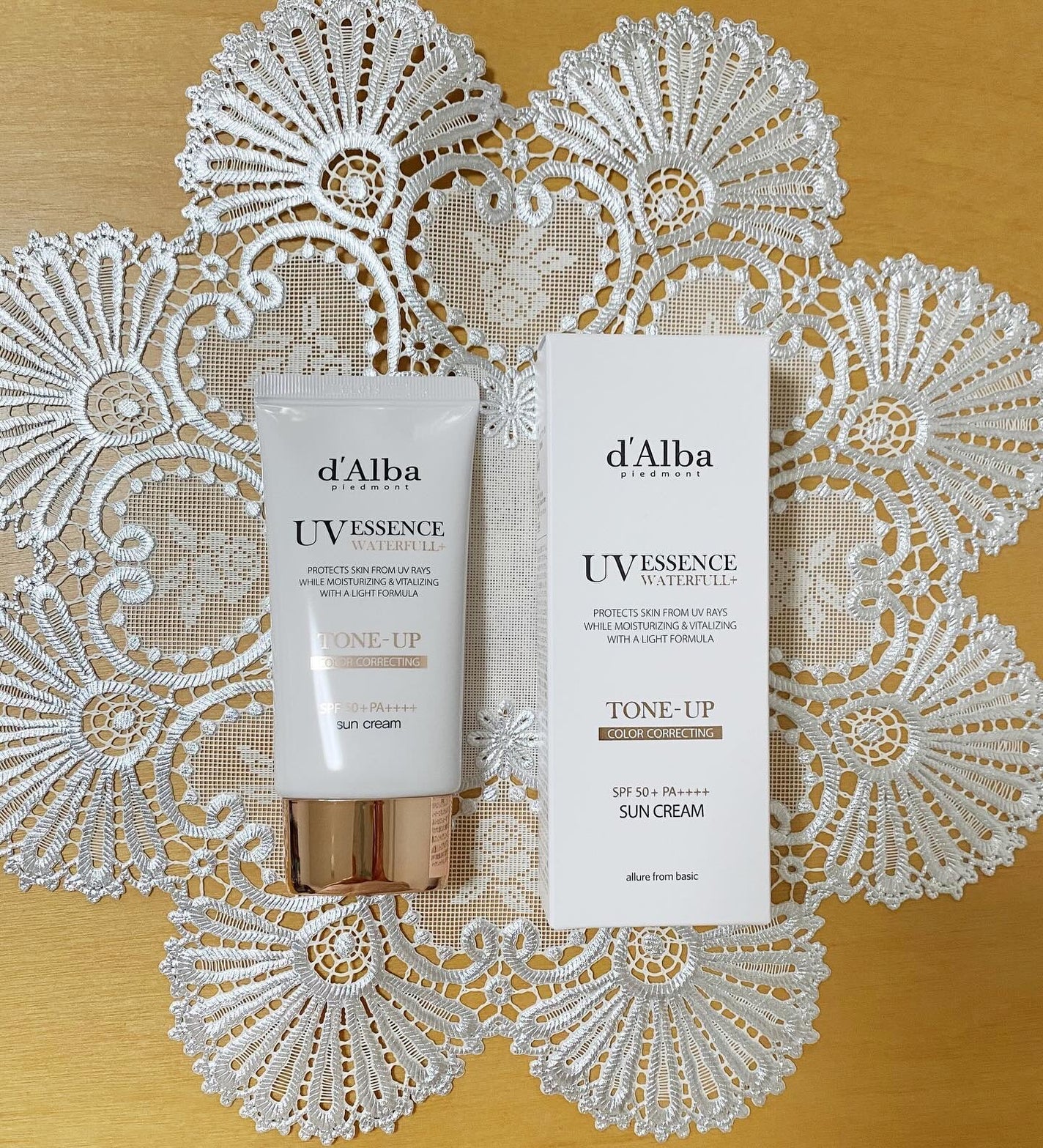 ウォータフルトーンアップサンクリーム/ダルバ/日焼け止めクリームを使ったクチコミ(4枚目)