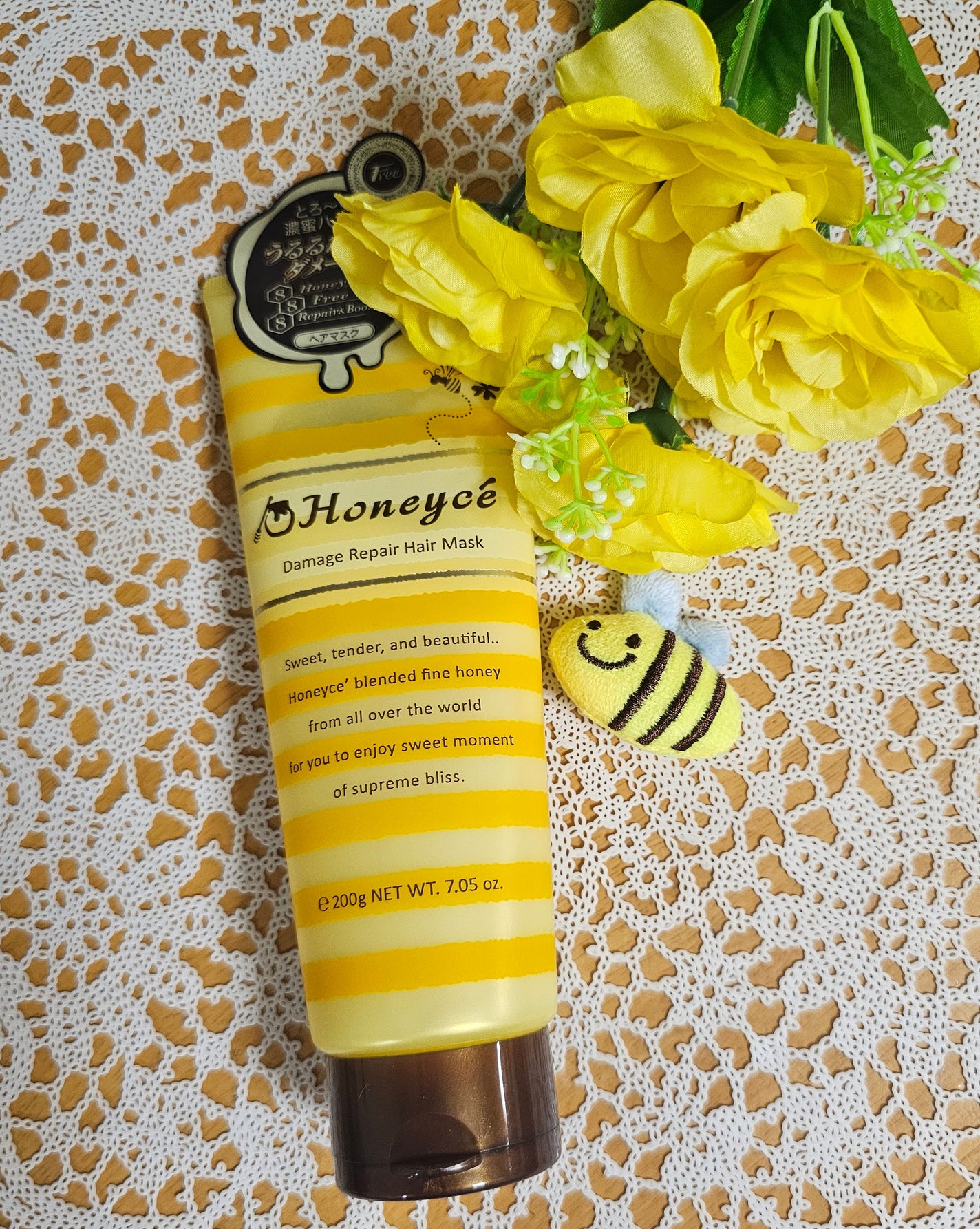 ハニーチェ ダメージリペア ヘアマスクY R/ハニーチェ/ヘアマスク・ヘアパックを使ったクチコミ(1枚目)