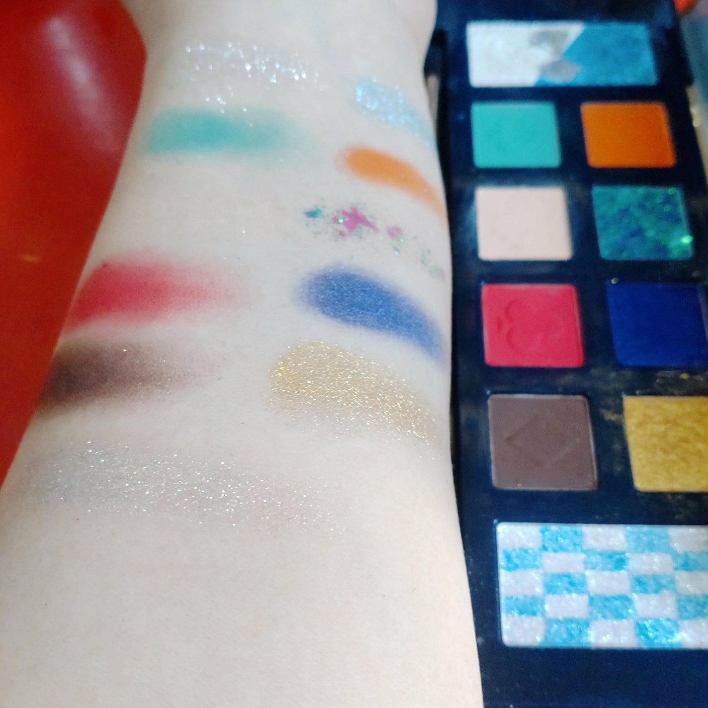 アリスドリームランドシリーズ 12色アイシャドウパレット(ZEESEA×大英博物館)/ZEESEA/アイシャドウパレットを使ったクチコミ(6枚目)