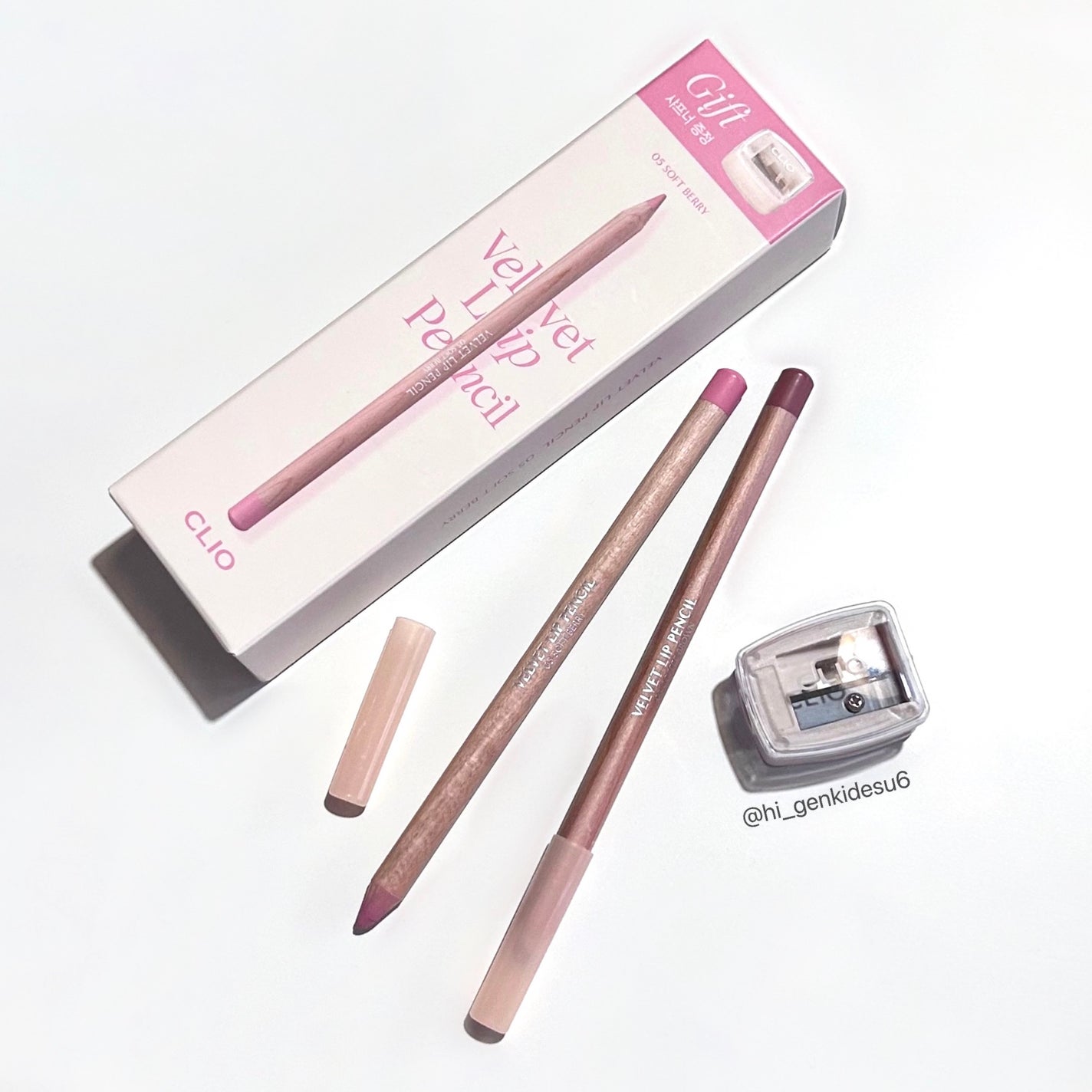 ベルベットリップペンシル/CLIO/リップライナーを使ったクチコミ(1枚目)