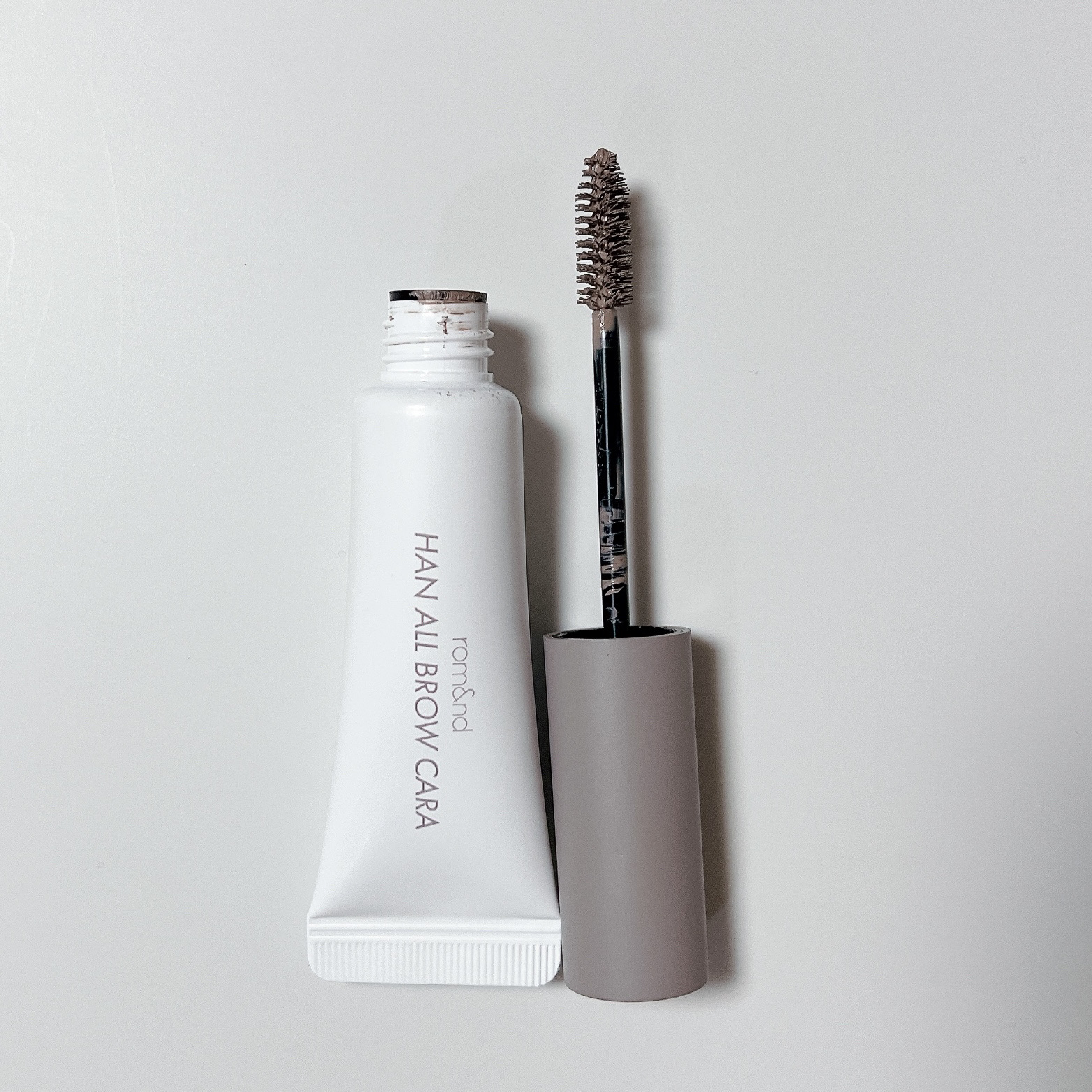 ハンオールブロウカラ/rom&nd/眉マスカラを使ったクチコミ（3枚目）