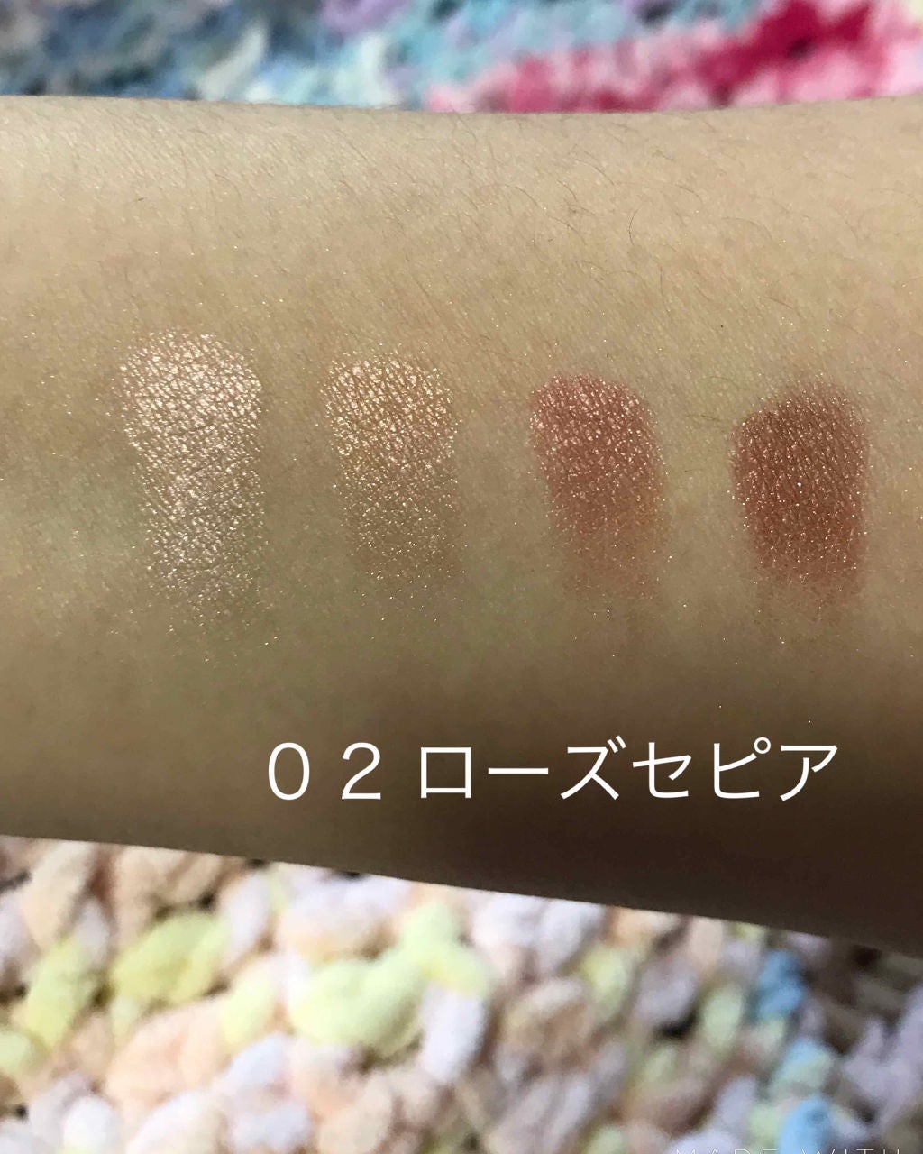 シルキースフレアイズ/キャンメイク/アイシャドウパレットを使ったクチコミ(3枚目)