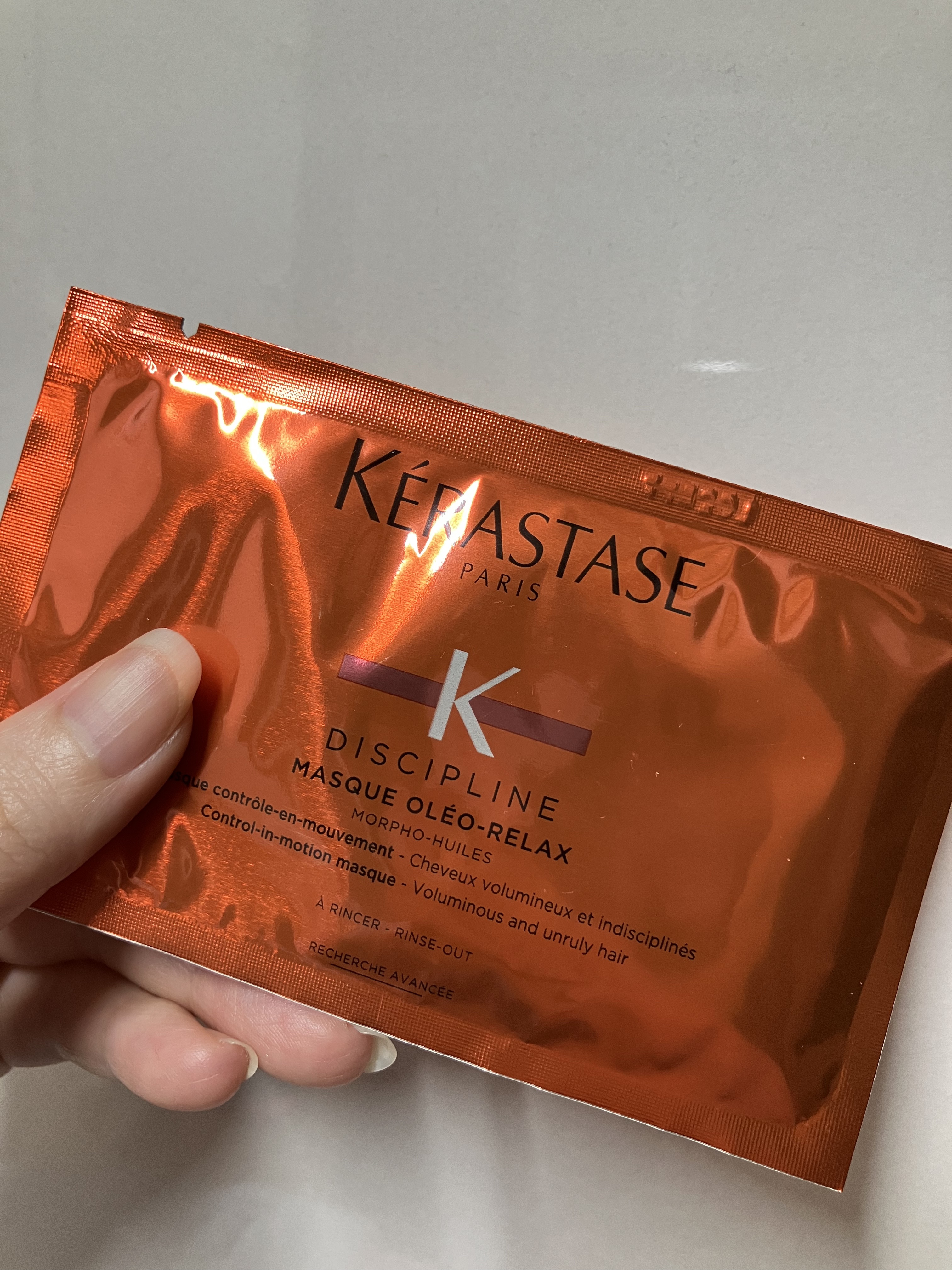 ケラスターゼ DP マスク オレオリラックスのクチコミ「ケラスターゼ DP マスク オレオリラックス

ツヤ感やしっとり感は良かったですが、そこまで他.....」（1枚目）