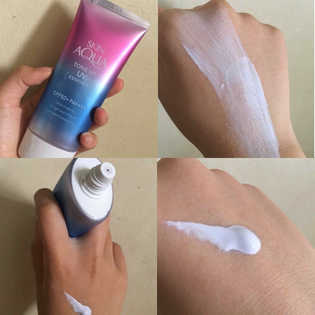 スキンアクア トーンアップUVエッセンス/スキンアクア/日焼け止めクリームを使ったクチコミ（2枚目）