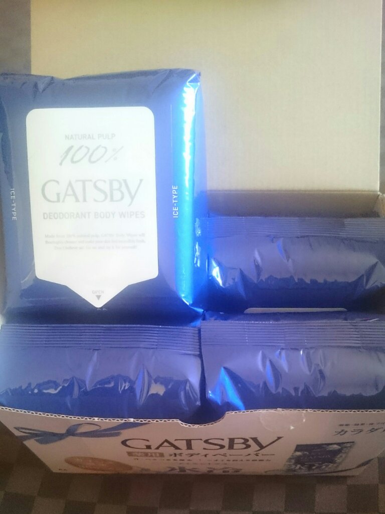 アイスデオドラントボディーペーパー アイスシトラス/ギャツビー/ボディシートを使ったクチコミ（2枚目）