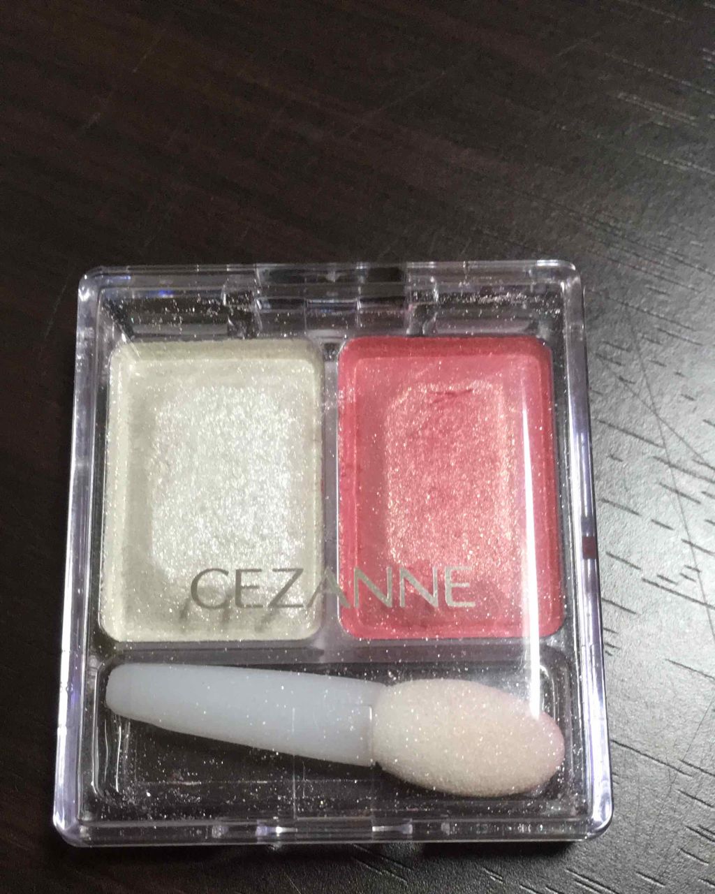 ツーカラー アイシャドウ ラメシリーズ/CEZANNE/アイシャドウパレットを使ったクチコミ(2枚目)