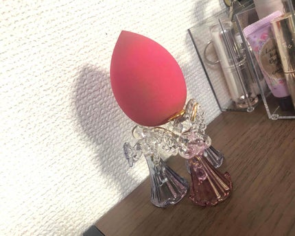 伊藤 on LIPS 「330円で天使のスポンジスタンド作ってみたら激かわしずく型のス..」(1枚目)