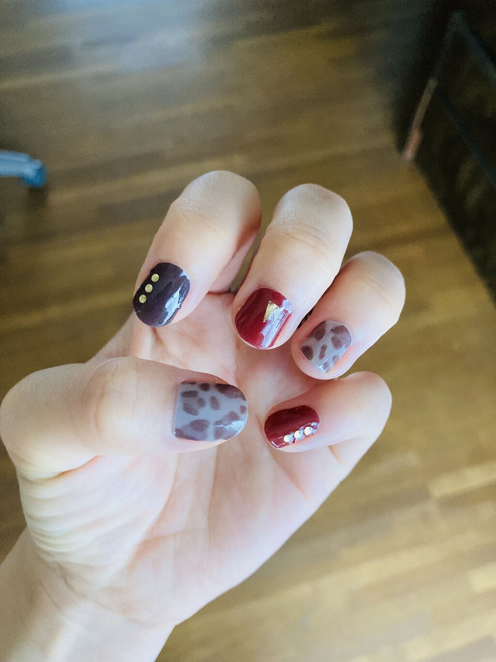 ジェルネイル（ライト対応）/セリア/ジェルネイルを使ったクチコミ（1枚目）