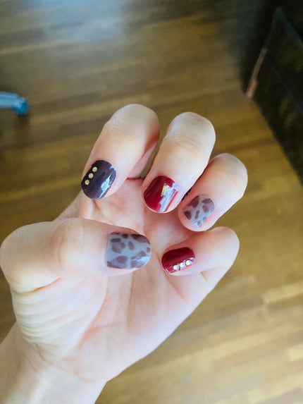 ジェルネイル(ライト対応)/セリア/ジェルネイルを使ったクチコミ(1枚目)