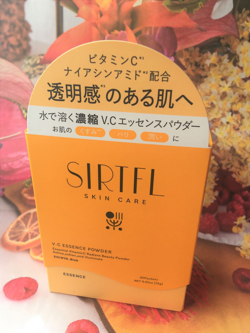 ブライトV.Cエッセンスパウダー/SIRTFL/その他スキンケアを使ったクチコミ(1枚目)