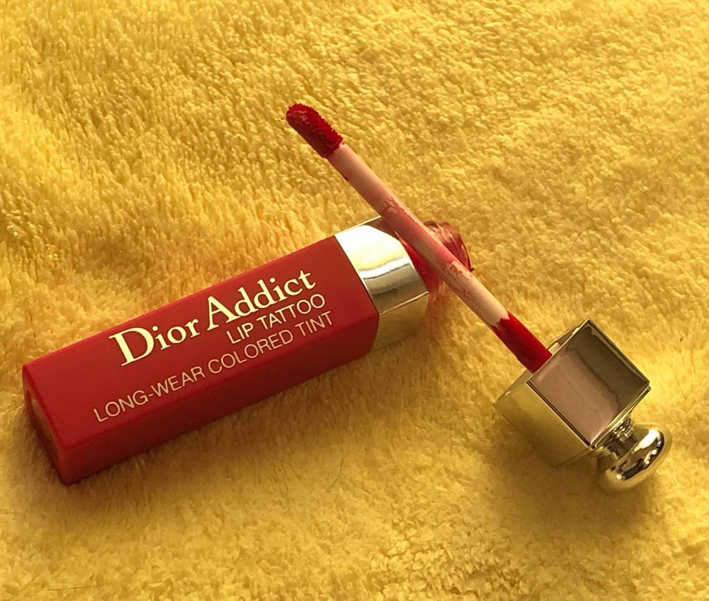 【旧】ディオール アディクト リップ ティント 761 ナチュラル チェリー/Dior/リップグロスを使ったクチコミ（2枚目）