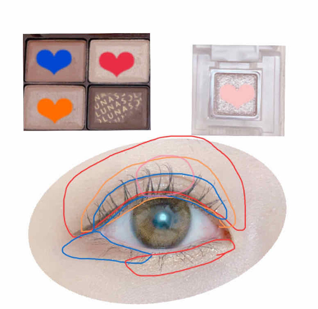 アイカラー プレイフル MN03/エレガンス クルーズ/単色アイシャドウを使ったクチコミ（2枚目）