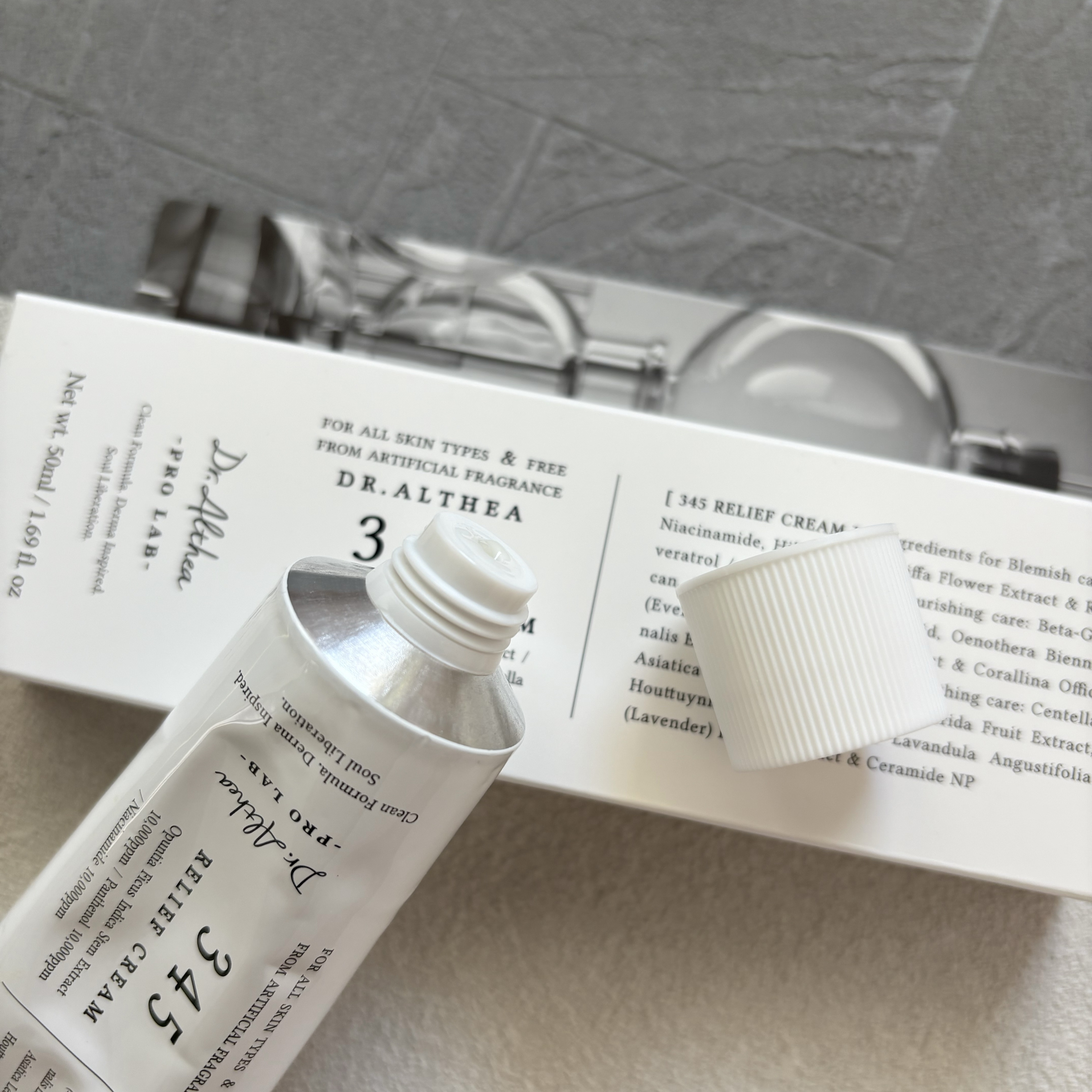 345リリーフクリーム/Dr.Althea/フェイスクリームを使ったクチコミ（2枚目）