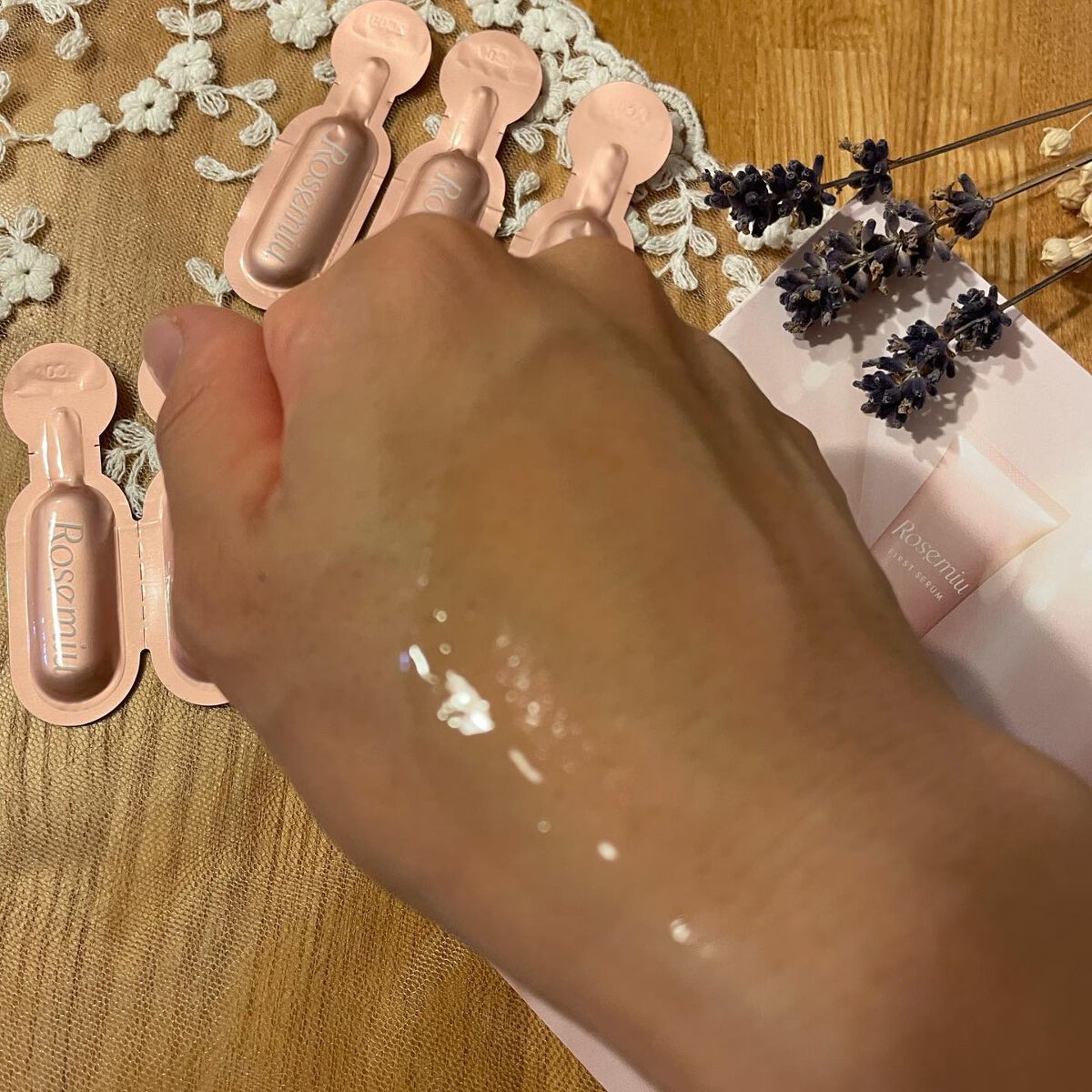 ファーストセラム/Rosemiu/美容液を使ったクチコミ（3枚目）