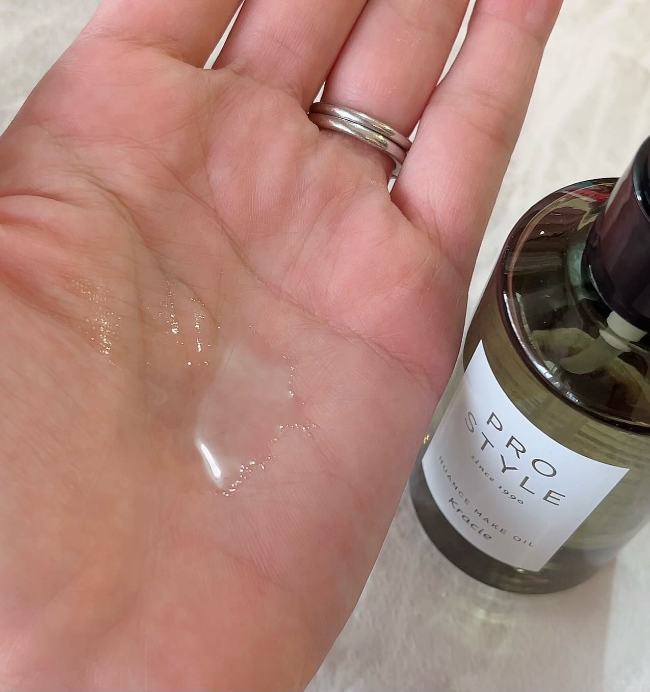 ニュアンスメイクオイル/プロスタイル/ヘアオイルを使ったクチコミ（3枚目）