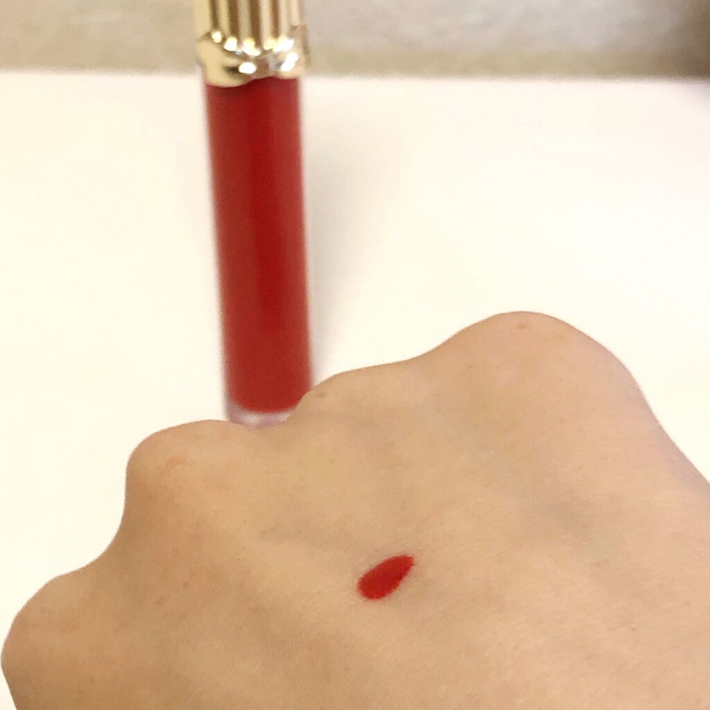 ピュア カラー エンヴィ キッサブル リップ シャイン 107　テンダー トラップ/ESTEE LAUDER/リップグロスを使ったクチコミ（3枚目）