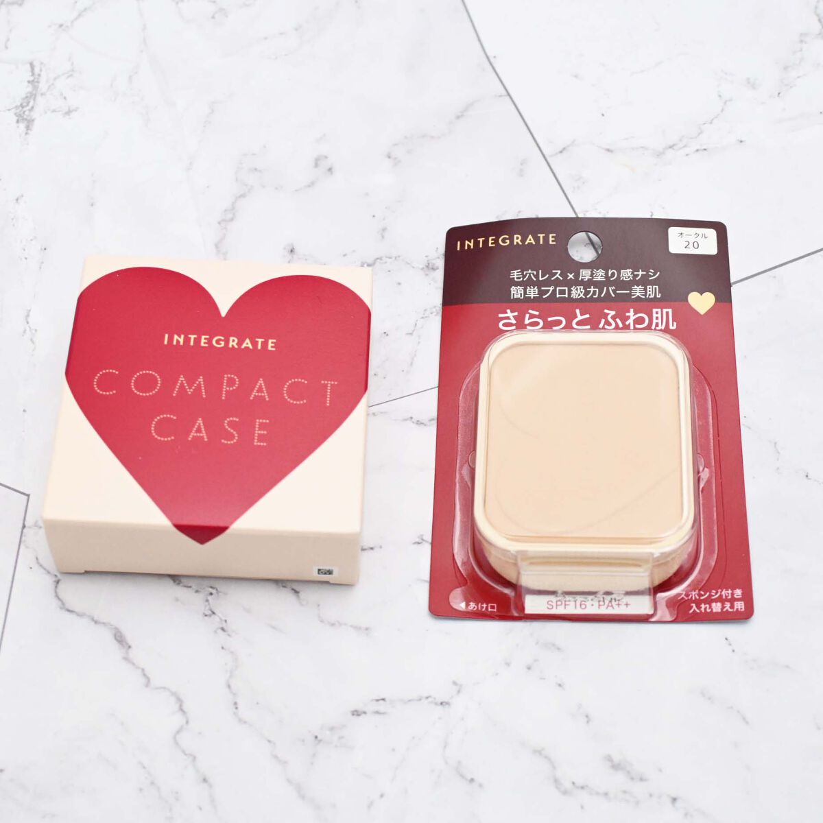 プロフィニッシュファンデーション/インテグレート/パウダーファンデーションを使ったクチコミ（1枚目）